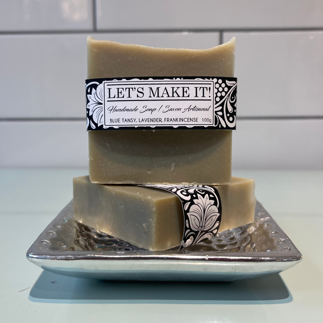 Blue Tansy, Lavender & Frankincense Cold Process Soap
